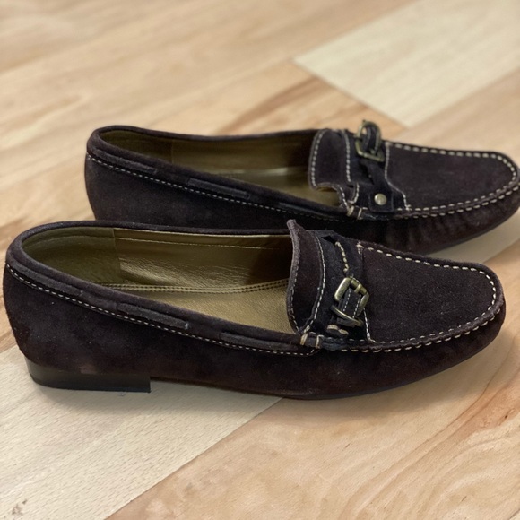 Chocolate Suede Loafer - Picture 4 of 7